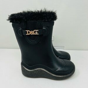D&G**Toddler Rain/Snowboots***EU 25 US 8.5 $385